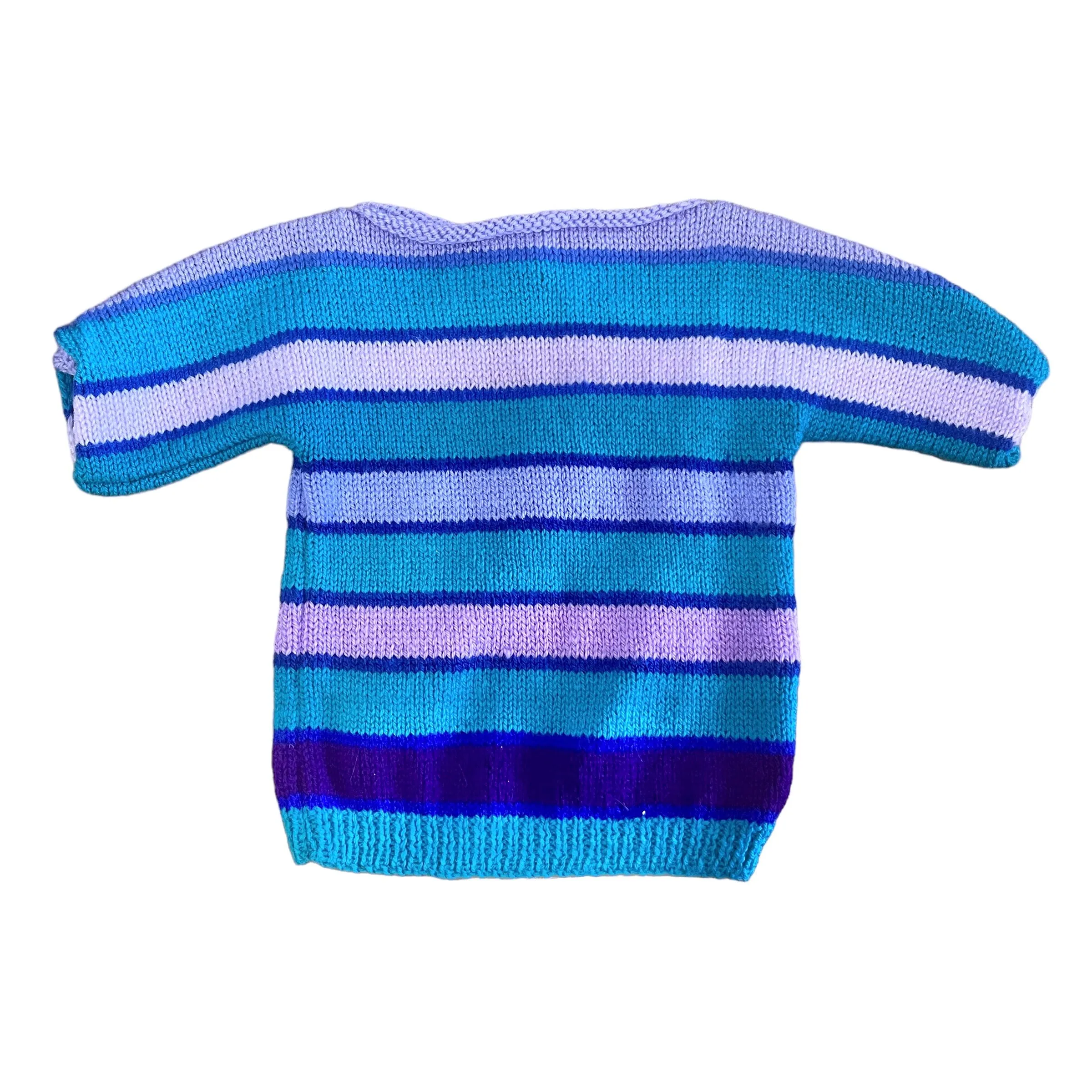 1970's Striped Knitted  Top 2-3Y