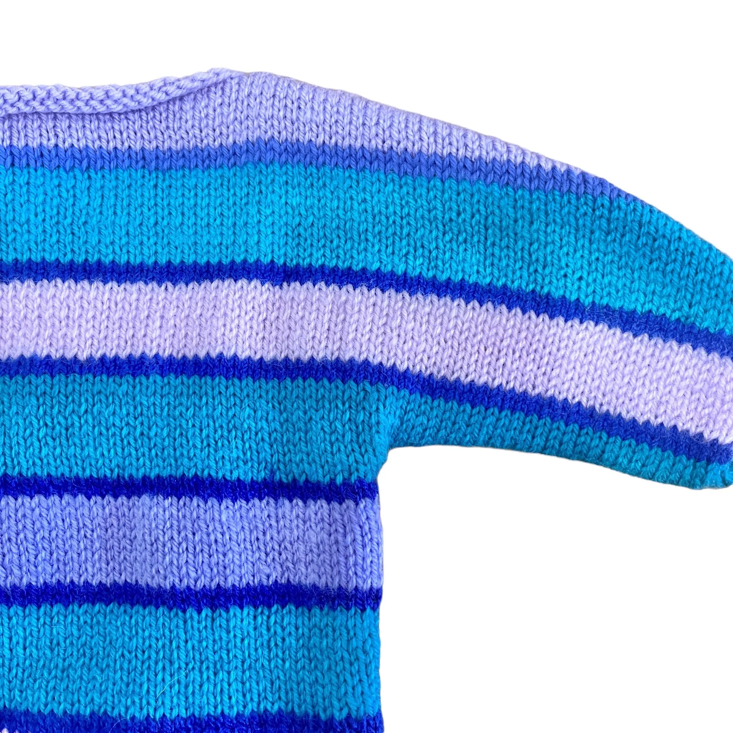 1970's Striped Knitted  Top 2-3Y