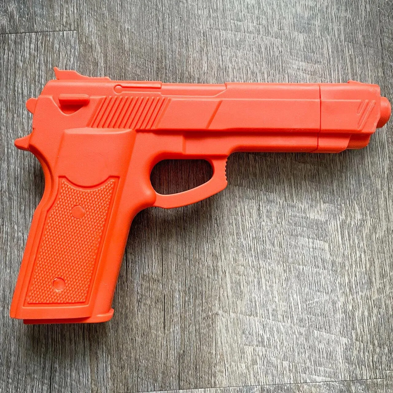 3PC Practice Training Pistol Gun Polypropylene Dummy Rubber Glock & Knife Combo