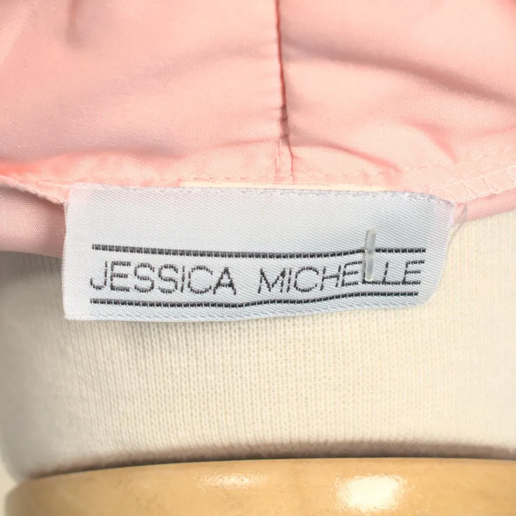 80s does 1940s Peach Blouse