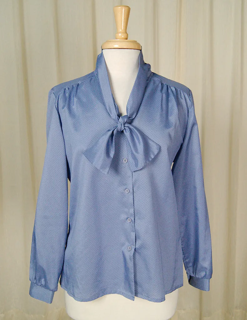 80s does 1940s Violet Blouse