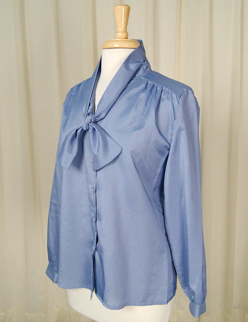 80s does 1940s Violet Blouse