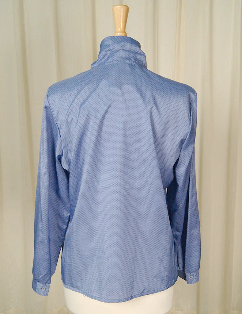 80s does 1940s Violet Blouse