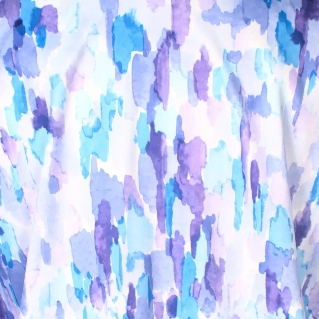 80s does 1940s Watercolor Shirt
