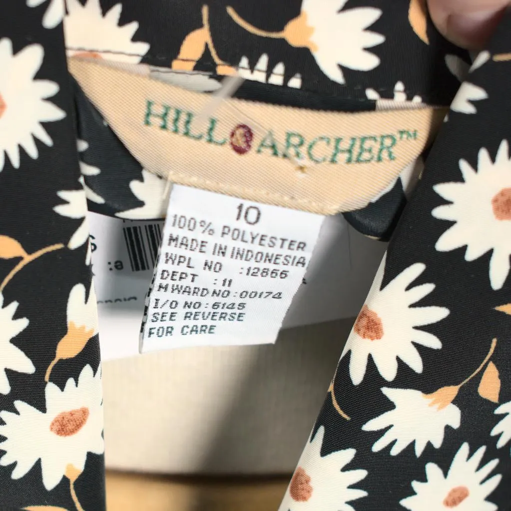 90s does 1940s Daisy Blouse