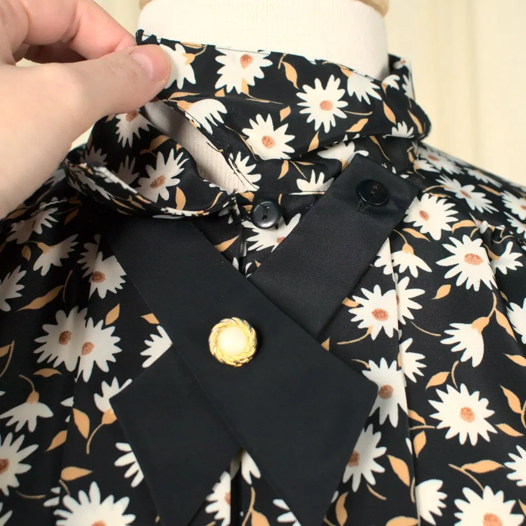 90s does 1940s Daisy Blouse