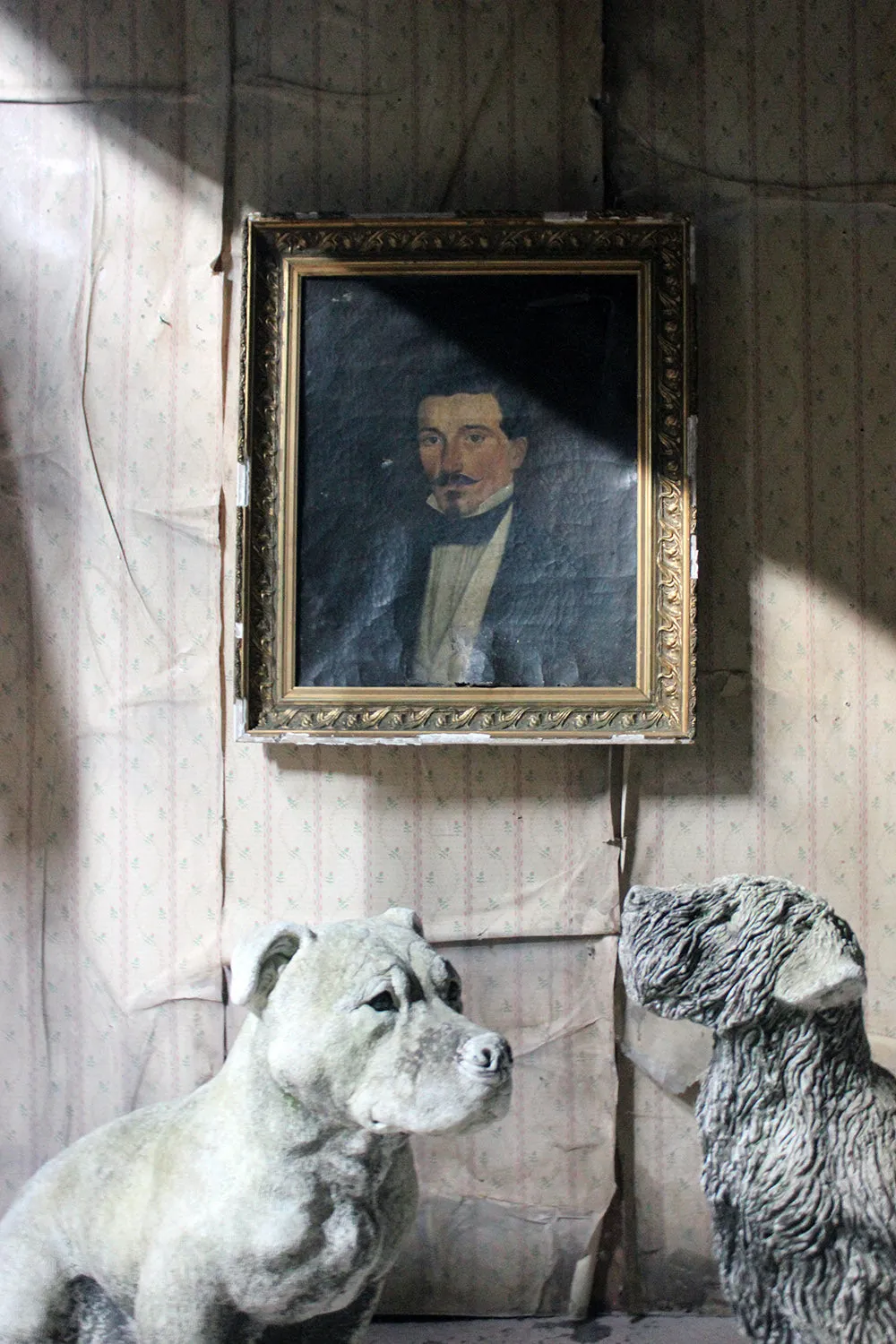 A 19thC French School Oil on Canvas Portrait of a Moustachioed Gentleman c.1870-80