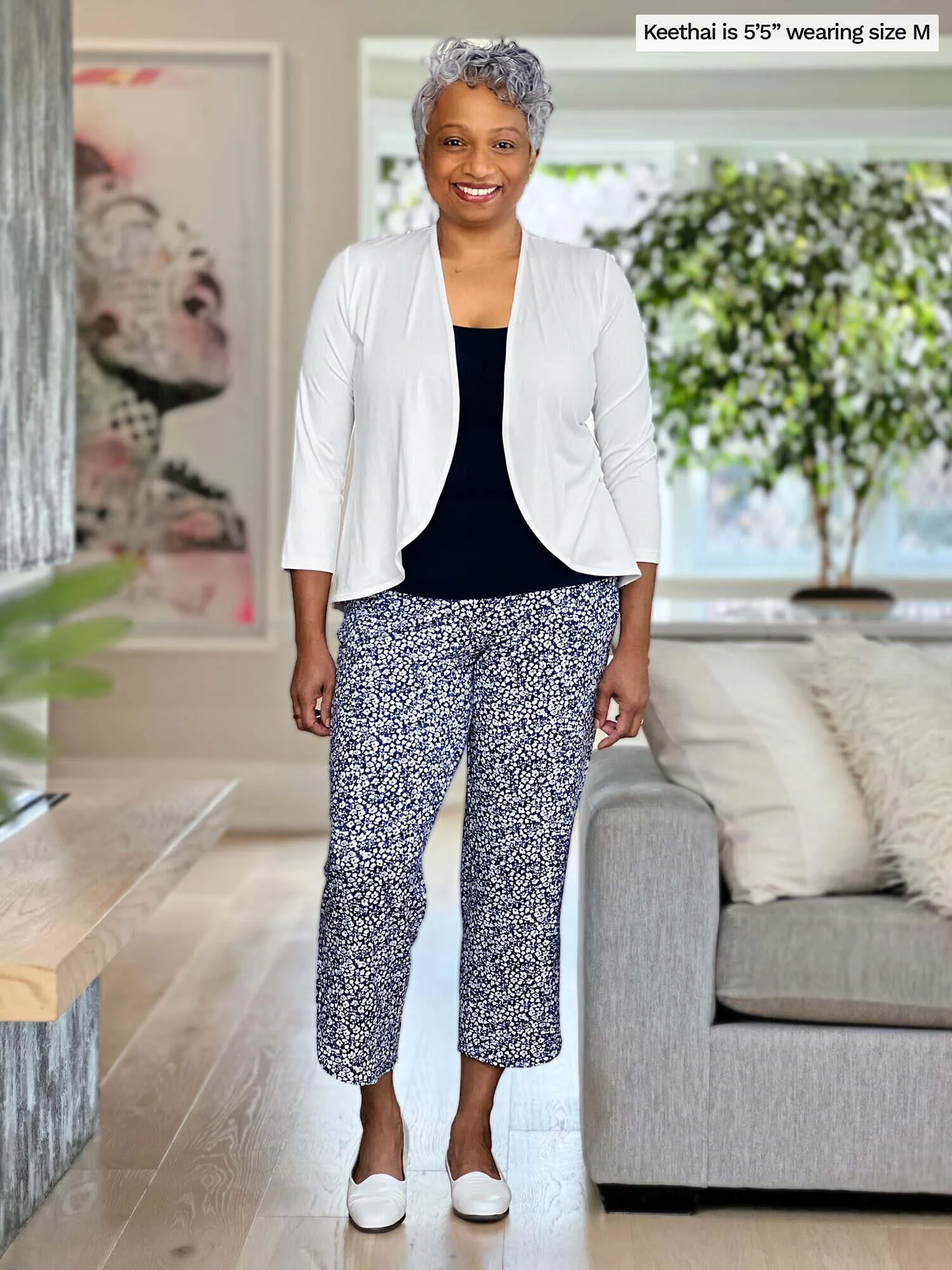 Akira tulip hem capri pant - FINAL SALE