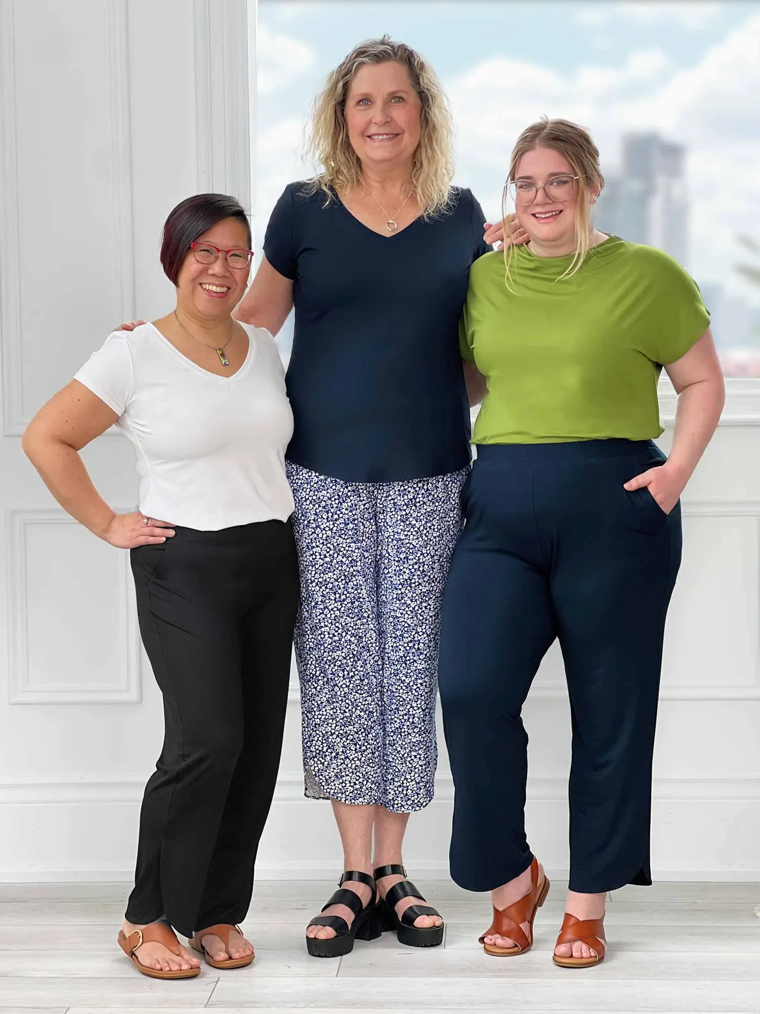 Akira tulip hem capri pant - FINAL SALE