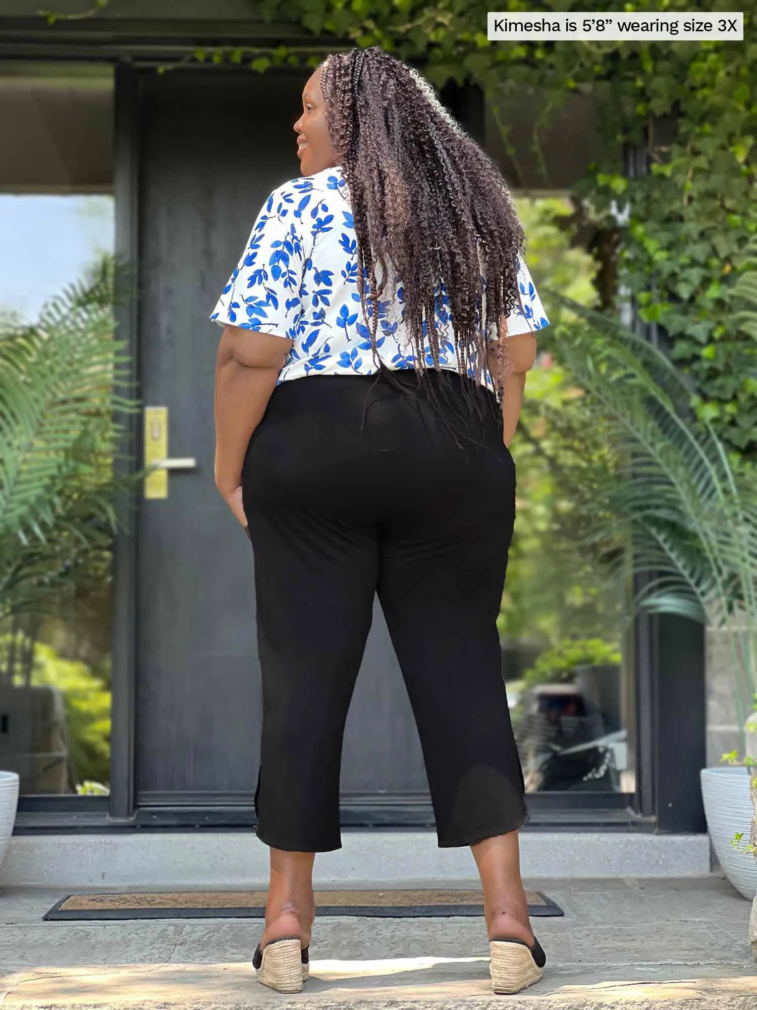 Akira tulip hem capri pant - FINAL SALE