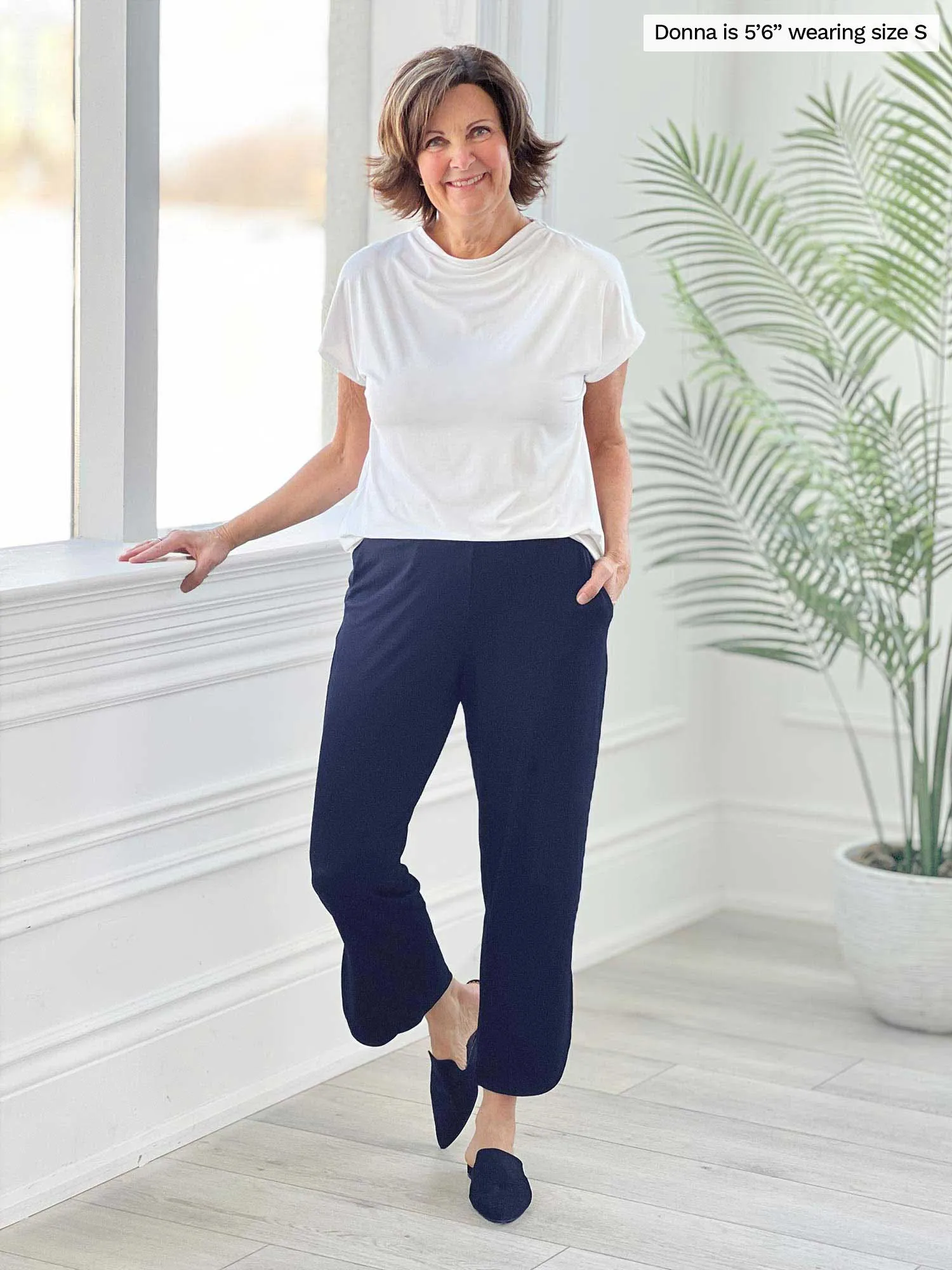 Akira tulip hem capri pant - FINAL SALE