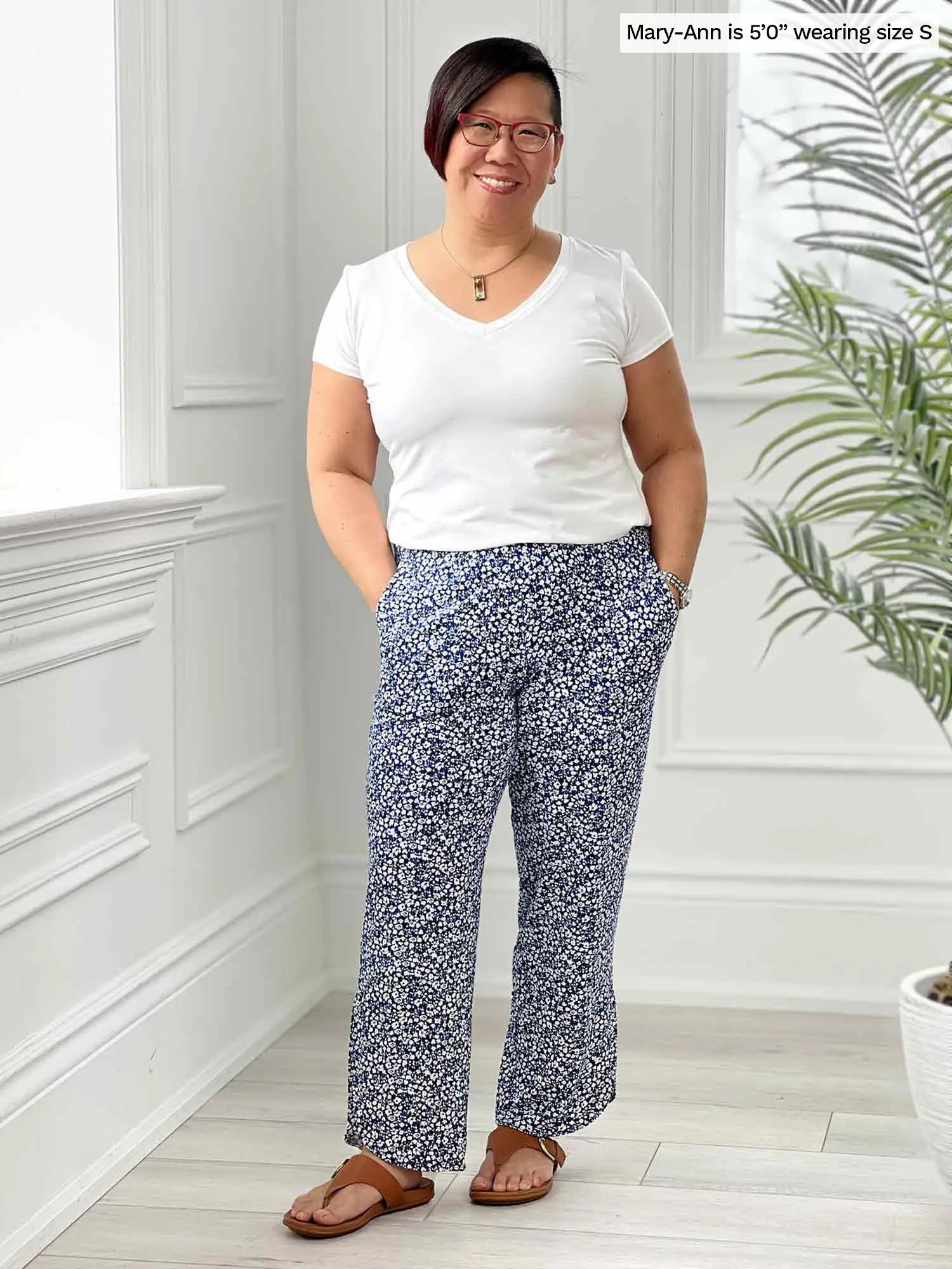 Akira tulip hem capri pant - FINAL SALE