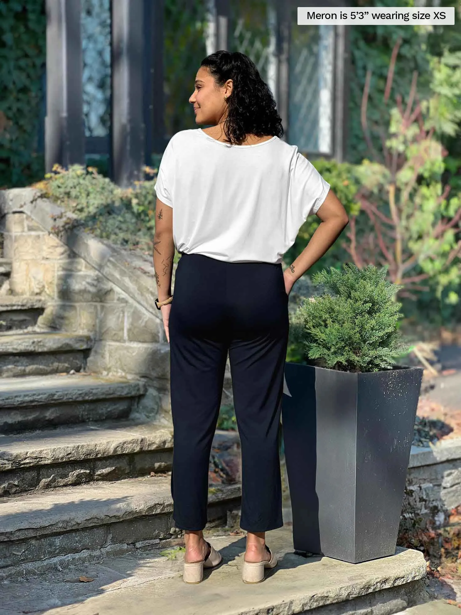 Akira tulip hem capri pant - FINAL SALE