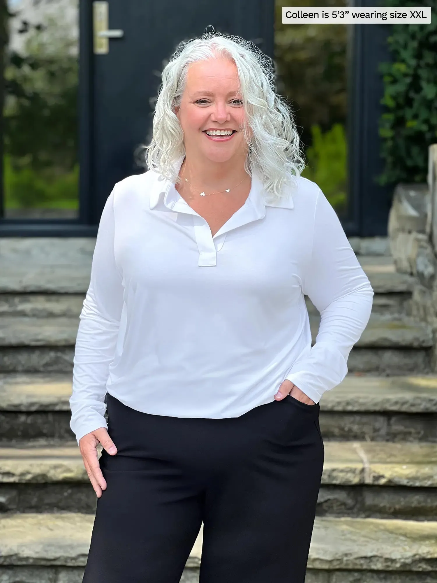 Arianna collared shirt