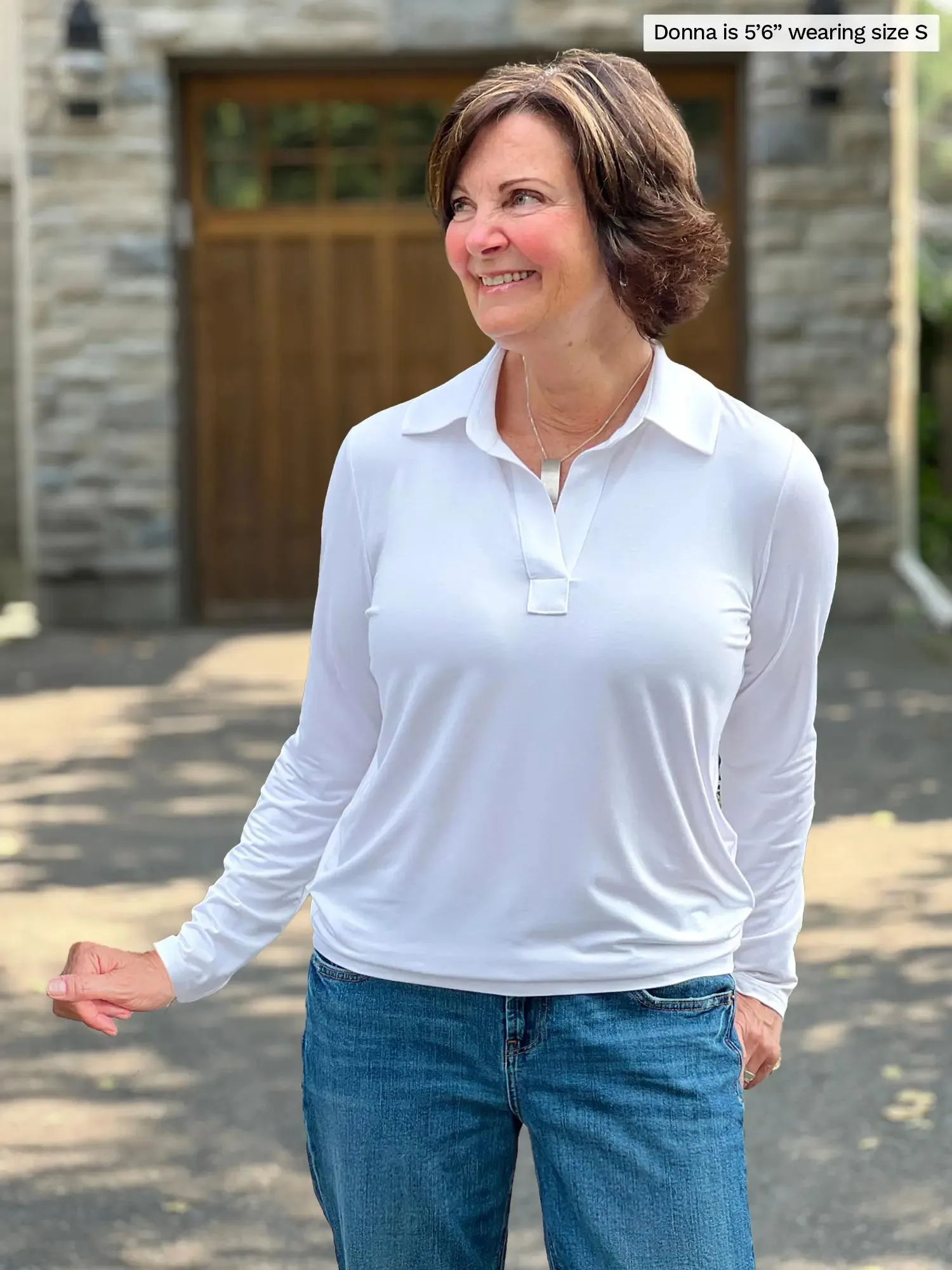 Arianna collared shirt