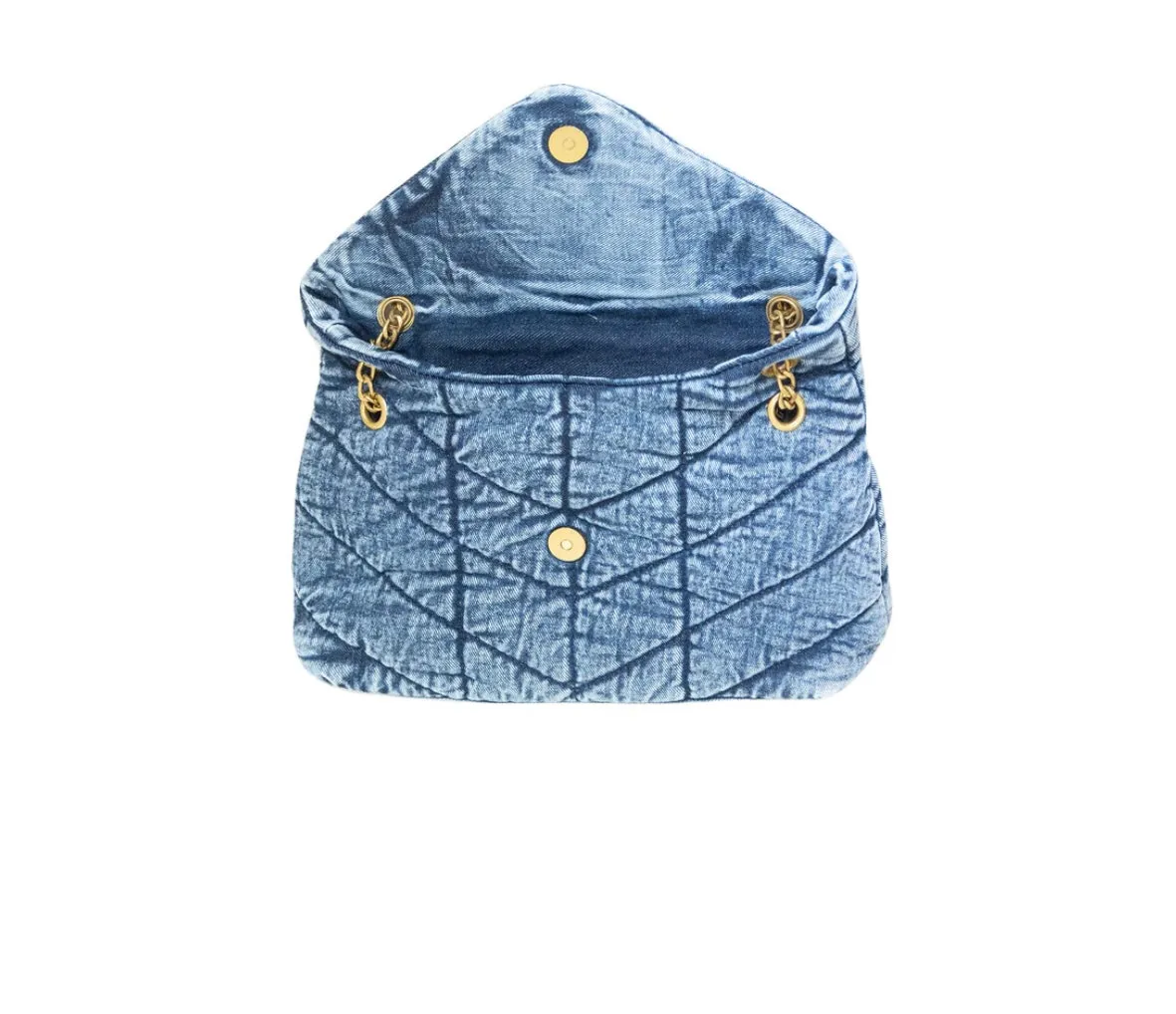 Around The Way Girl  Denim Handbag