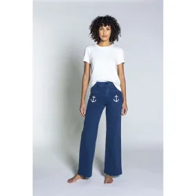 ASKK NY Sailor Pant Anchor Navy