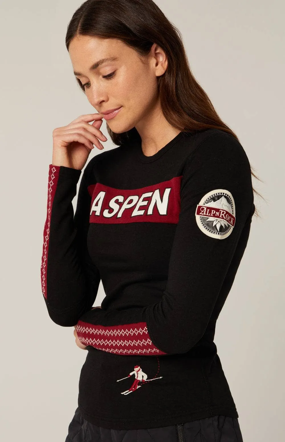 Aspen Ski Crew | Black
