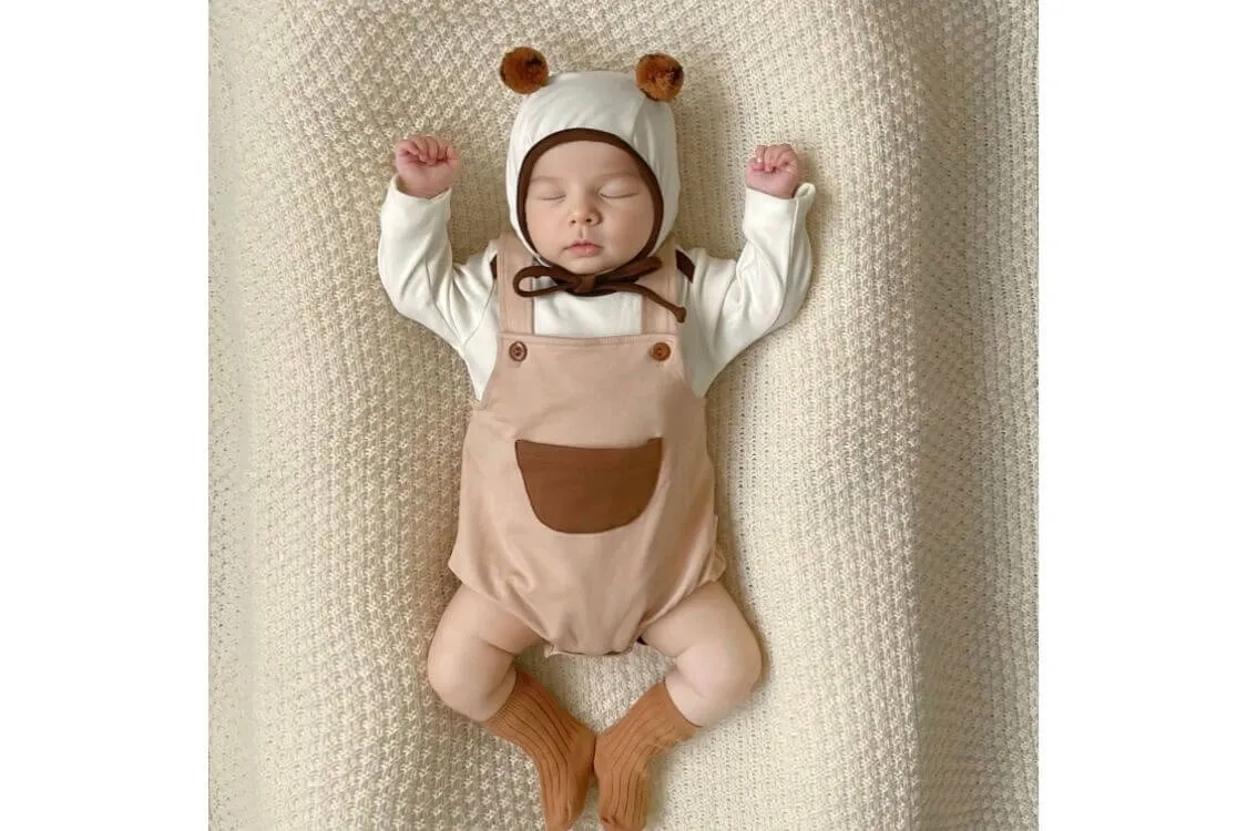 Baby Animal Overalls with Hat