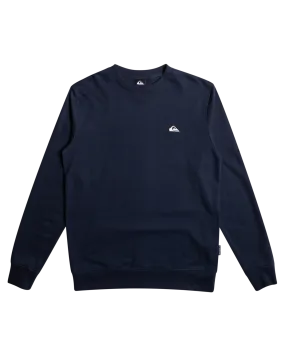 Basic Crew Sweatshirt in Navy Blazer