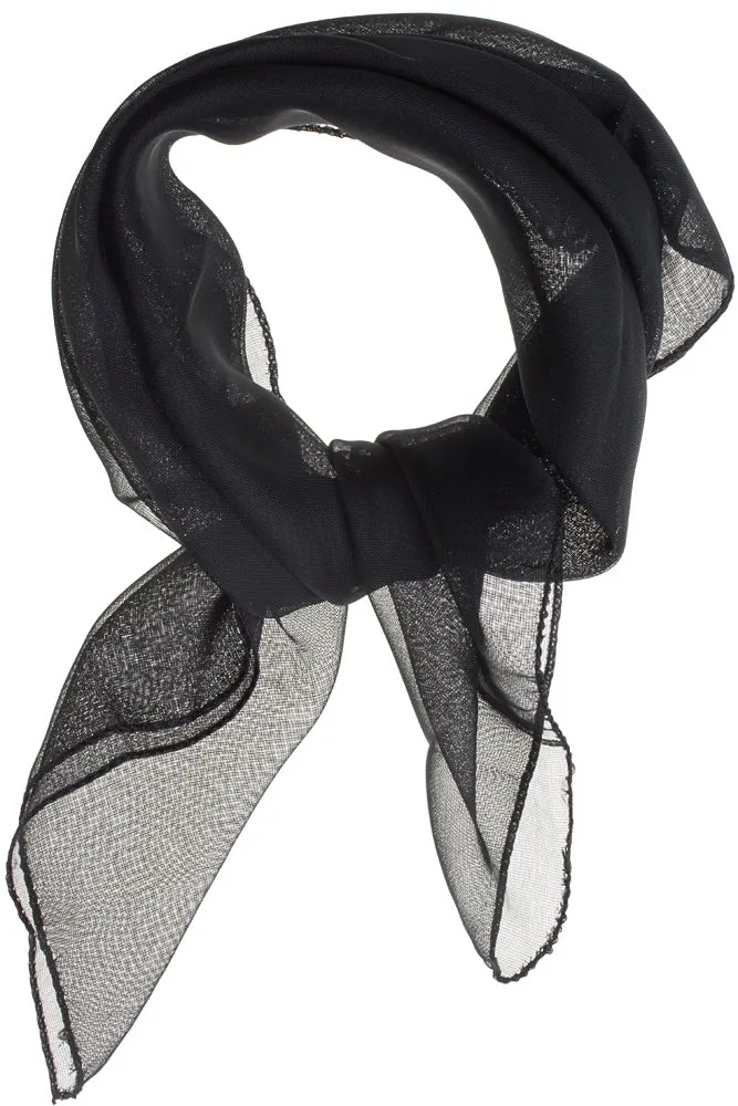 BE BOP HAIR SCARF BLACK