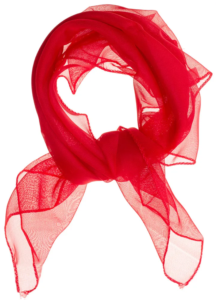 BE BOP HAIR SCARF RED