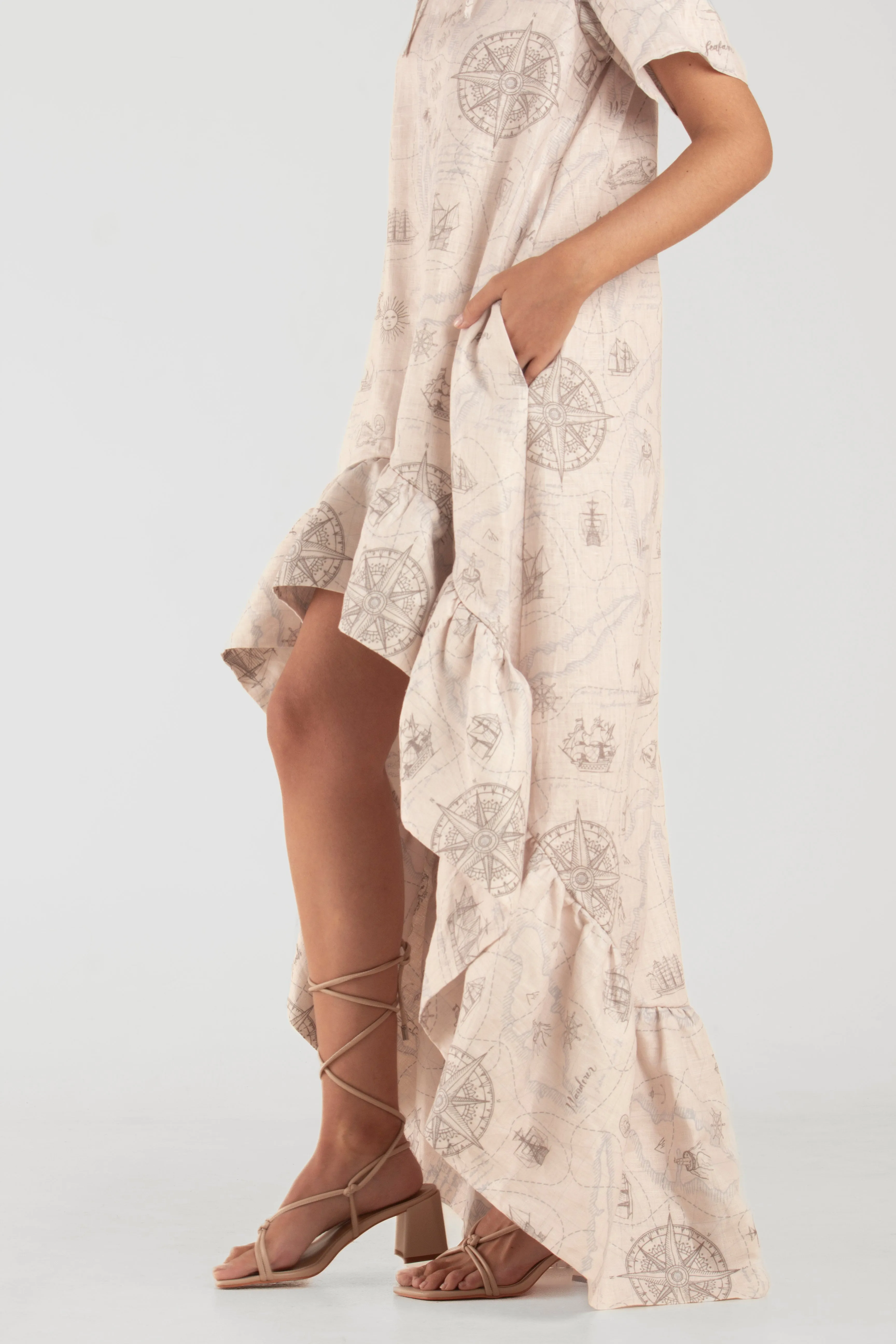Bella Linen Dress