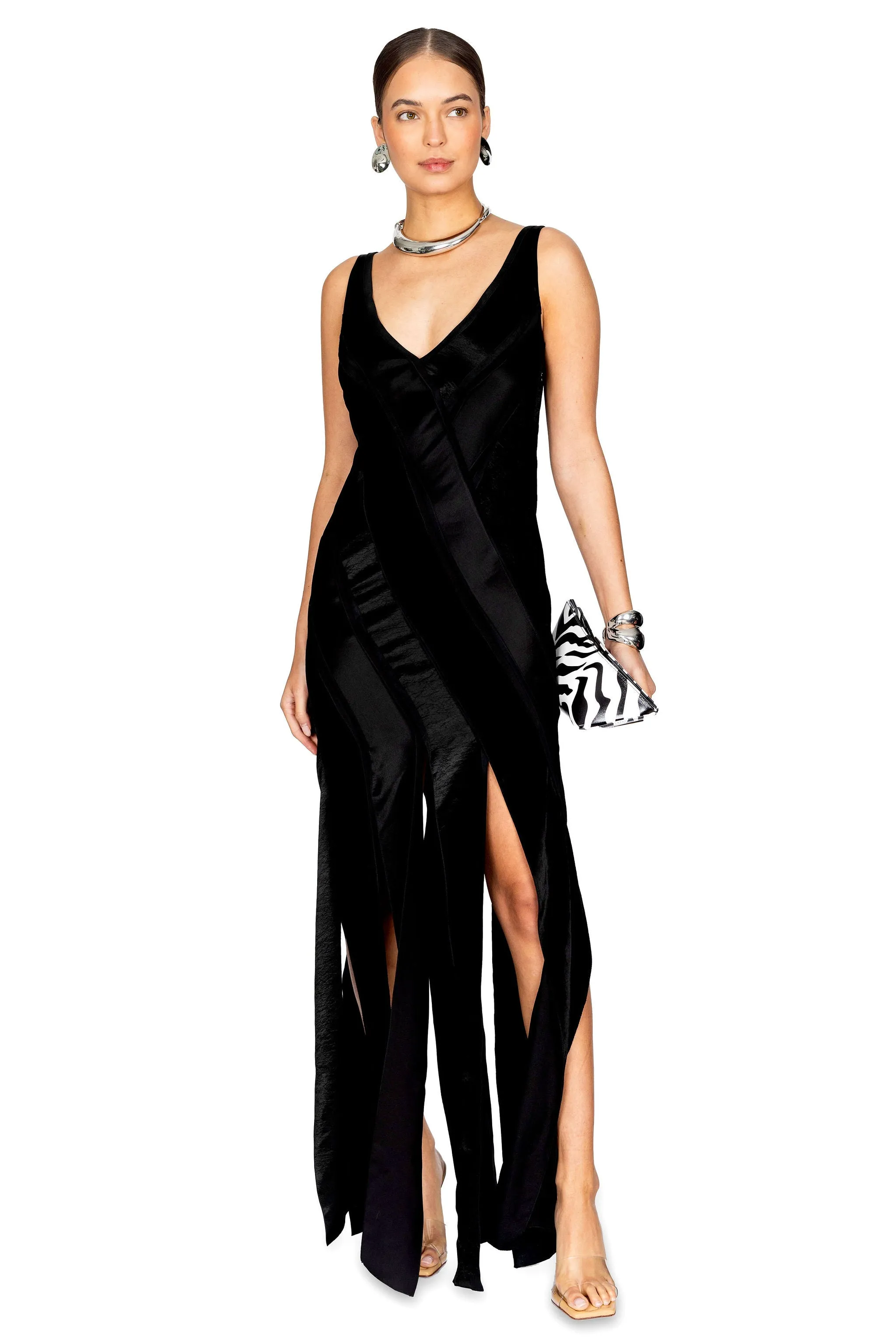Blanche Maxi Patchwork Dress