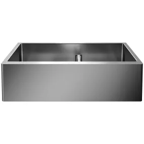 BLANCO 33" Small Radius Stainless Steel Low Divide 60/40 Farmhouse Sink