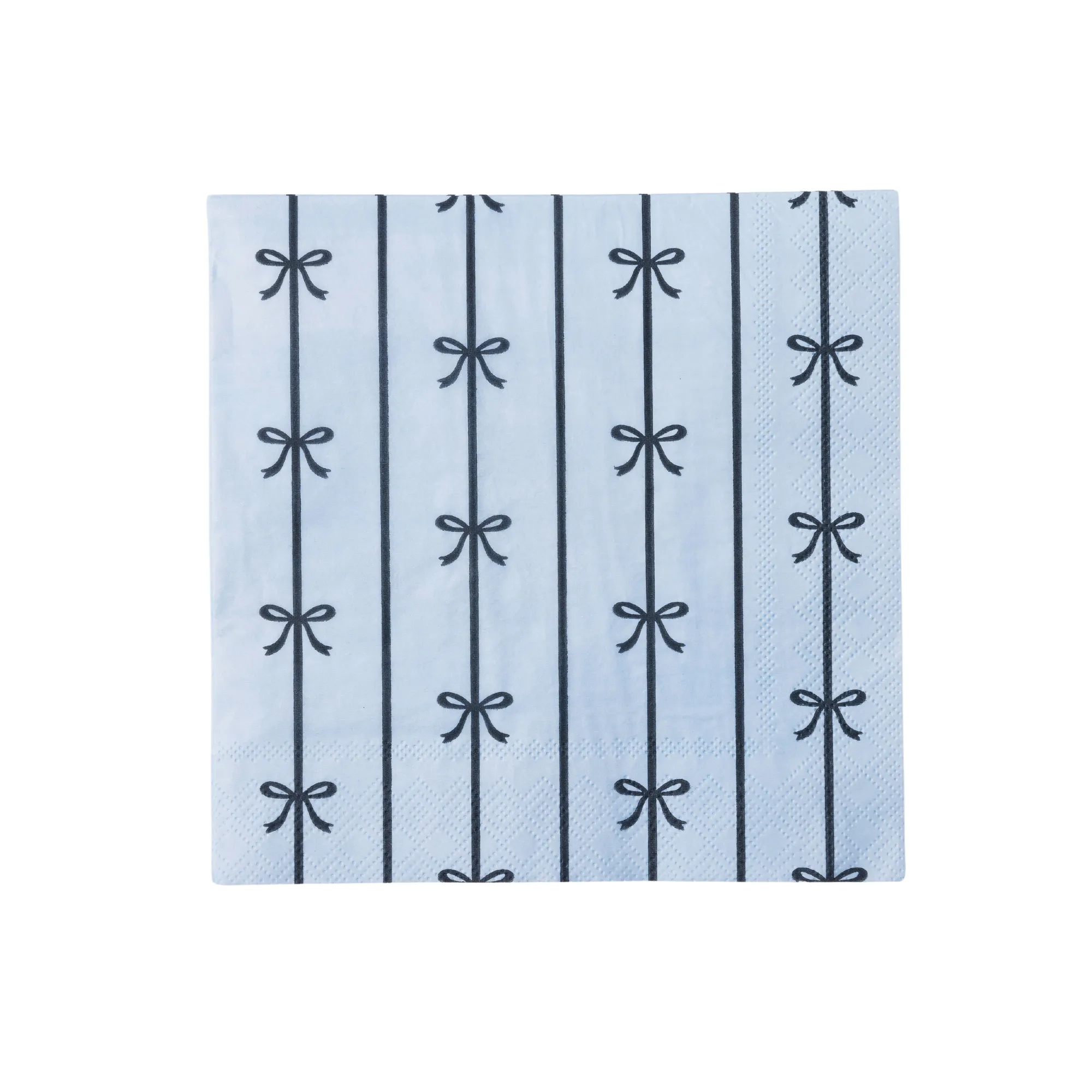 Bonjour Fête - SKY BLUE  SIGNATURE BOW LARGE NAPKINS