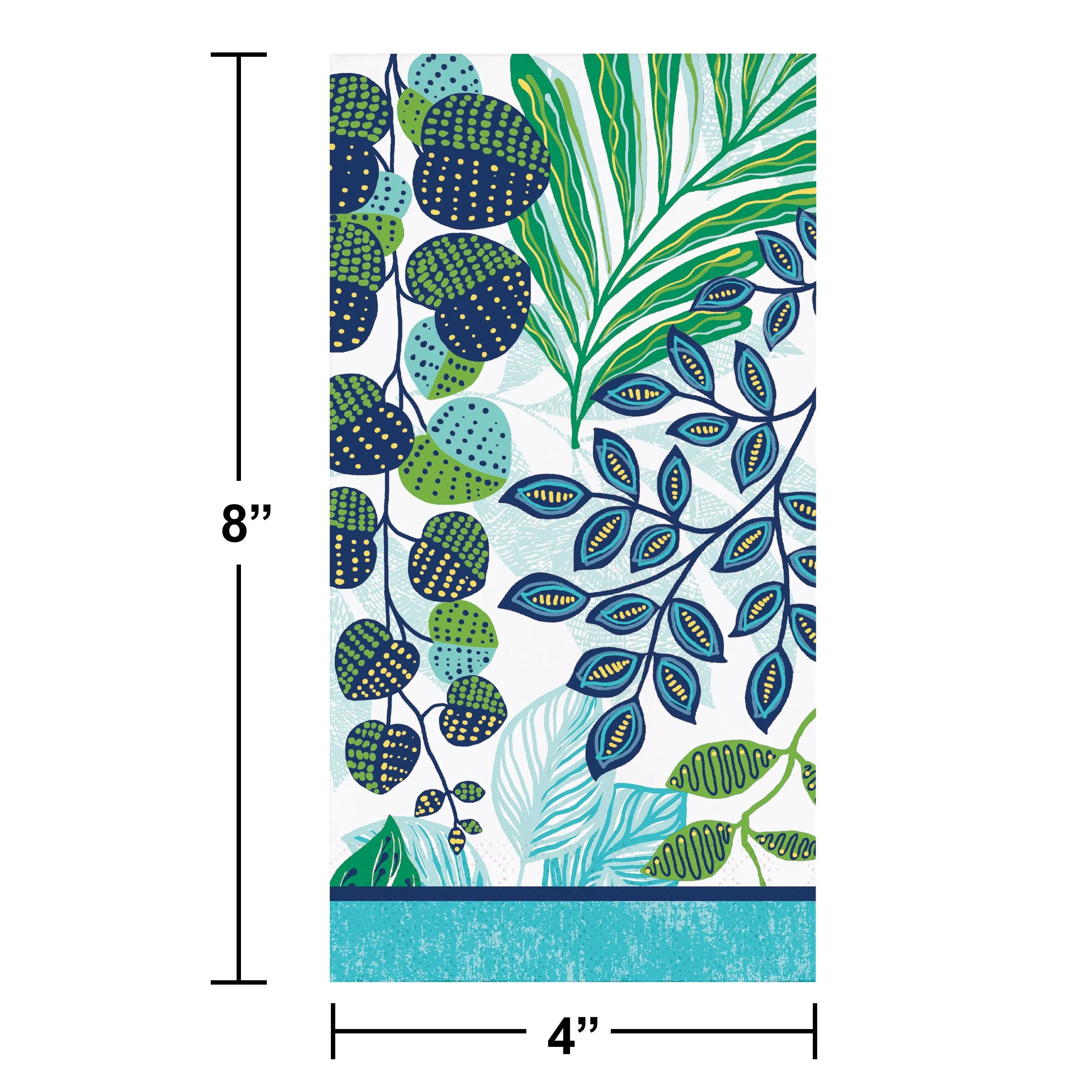 Bulk Peaceful Palms 2ply Dinner Napkin (288 per Case)