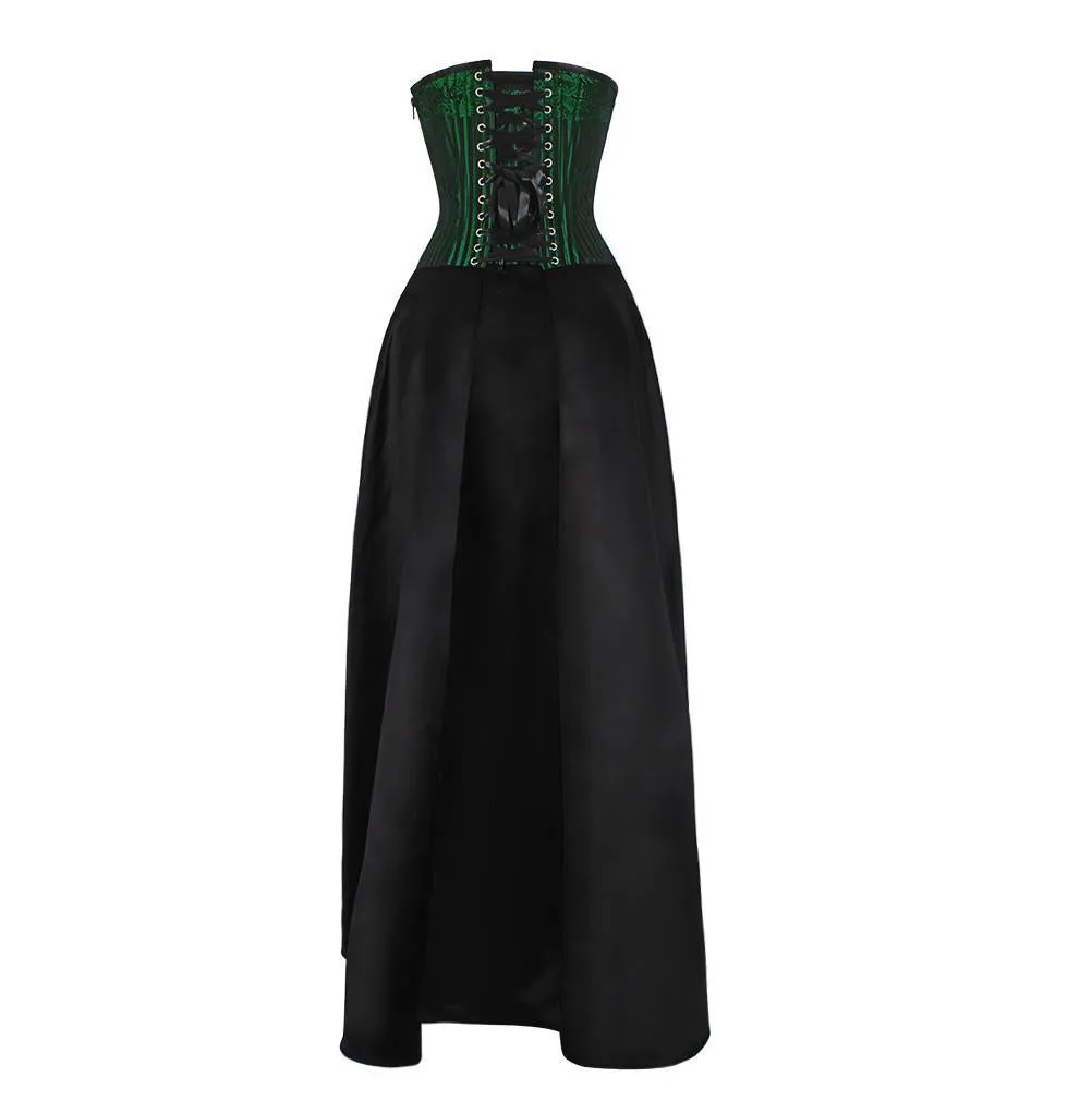 Burg Gothic Corset Dress