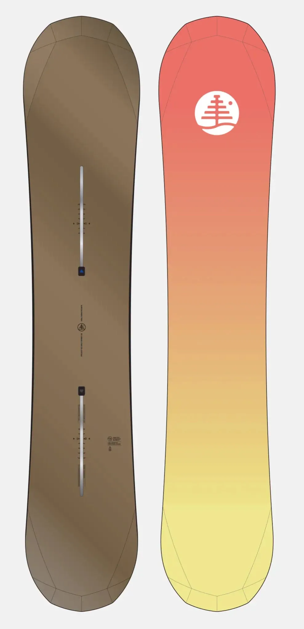 Burton Family Tree 3D Daily Driver Mens Snowboard 2024