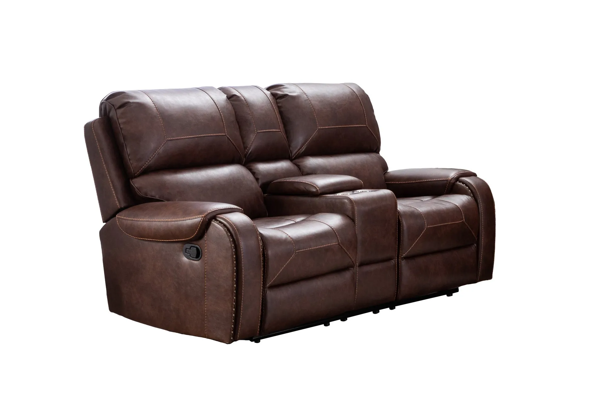 Caesar Brown Reclining Living Set