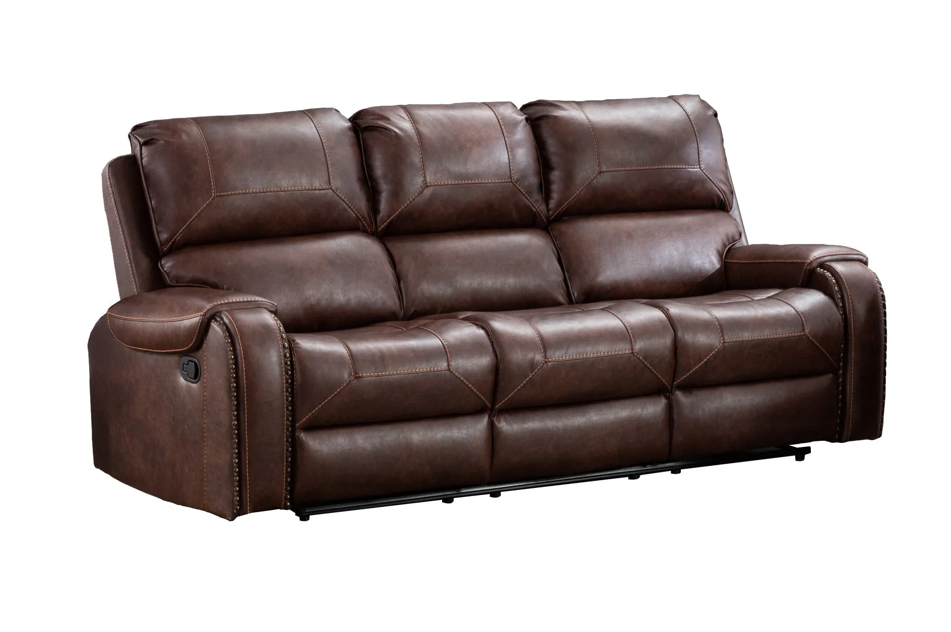 Caesar Brown Reclining Living Set
