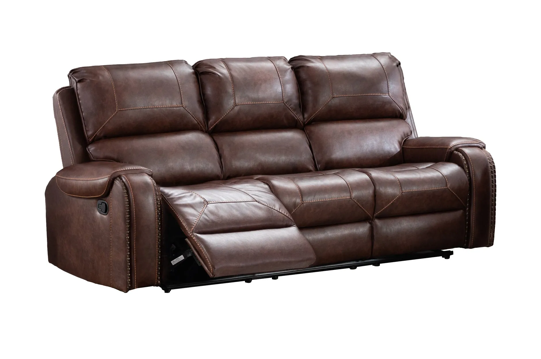 Caesar Brown Reclining Living Set