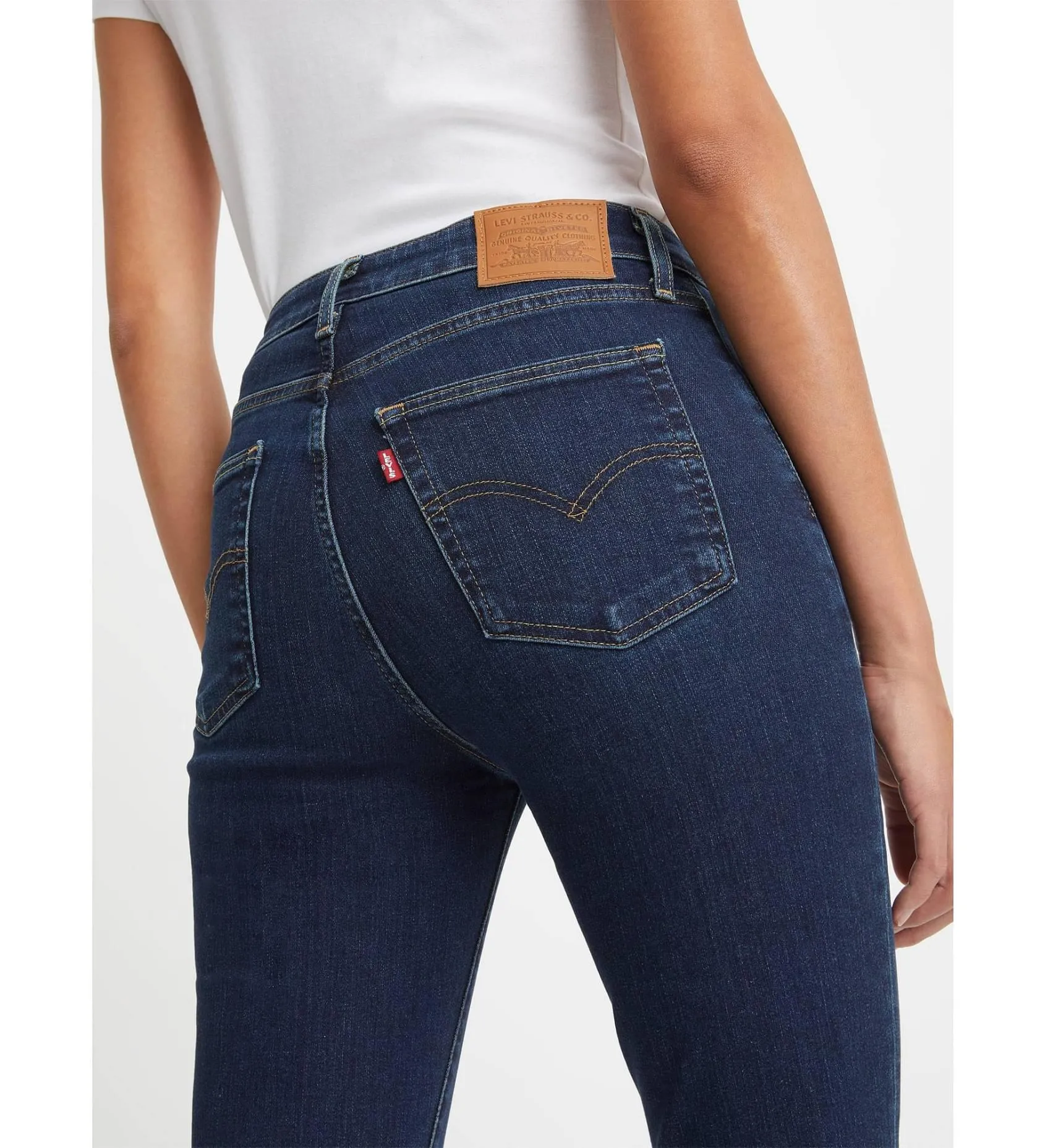 CALÇAS 721 HIGH RISE SKINNY BLUE SWELL LEVI'S