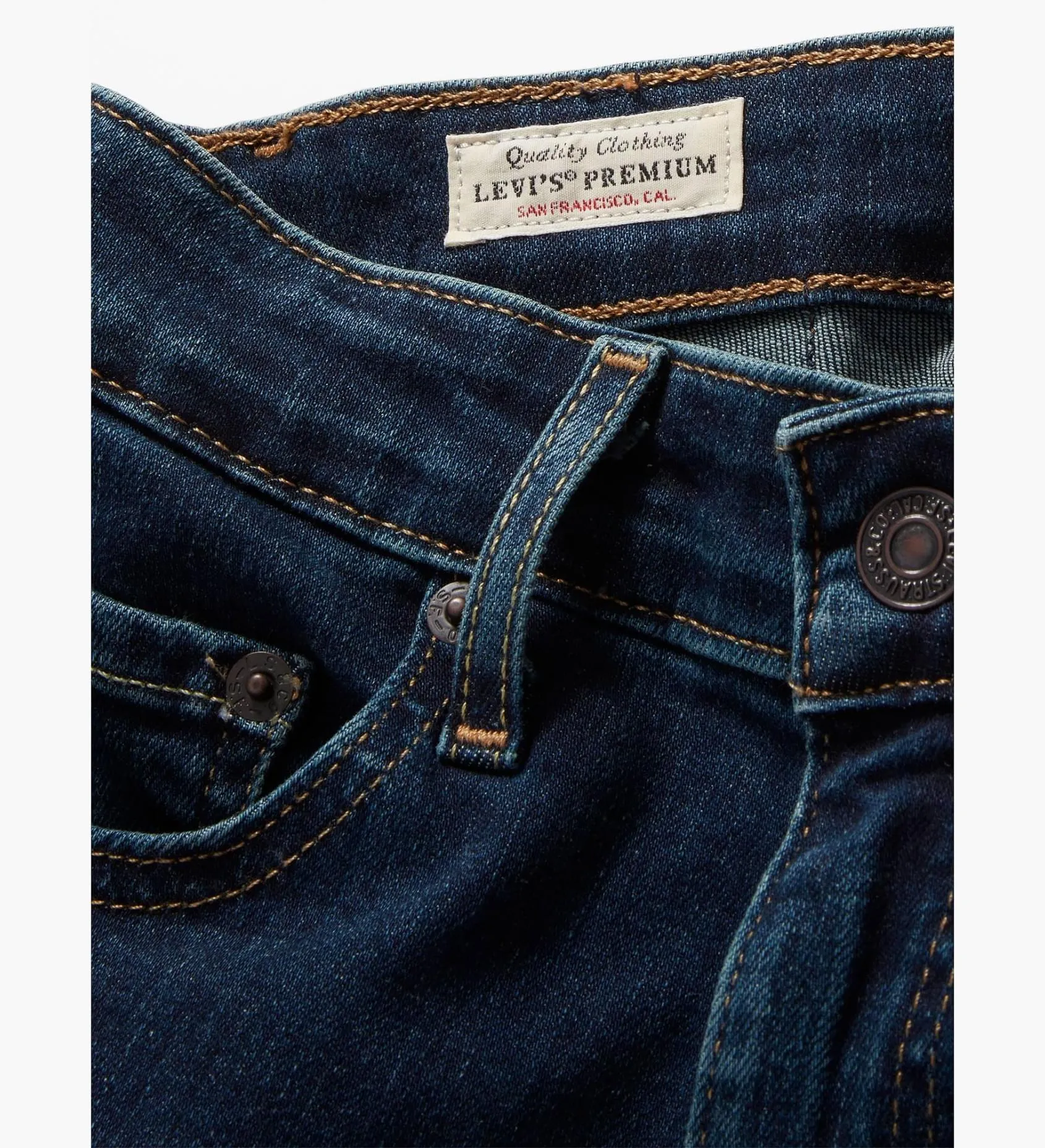 CALÇAS 721 HIGH RISE SKINNY BLUE SWELL LEVI'S
