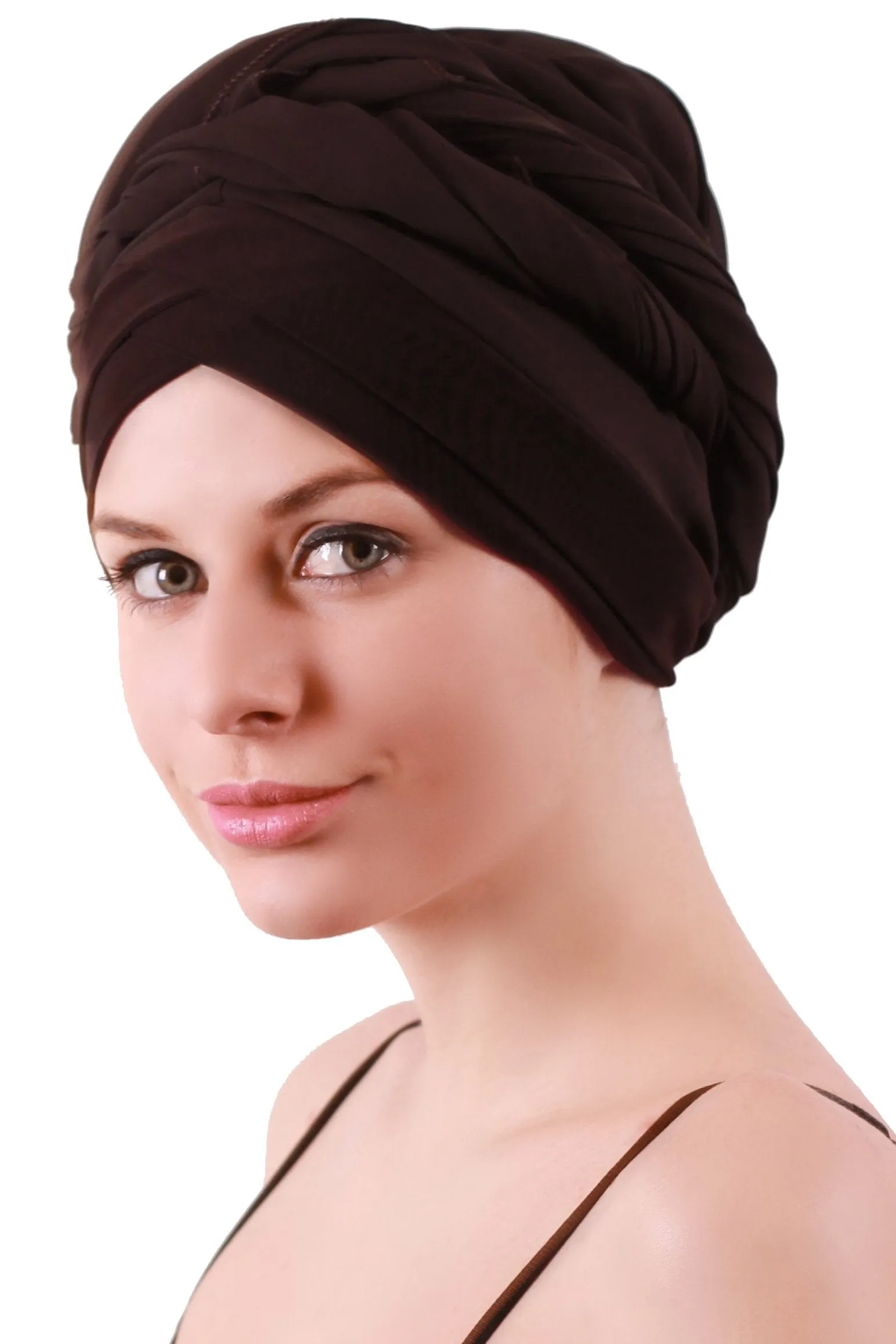 Chiffon Headwear with Long Schal