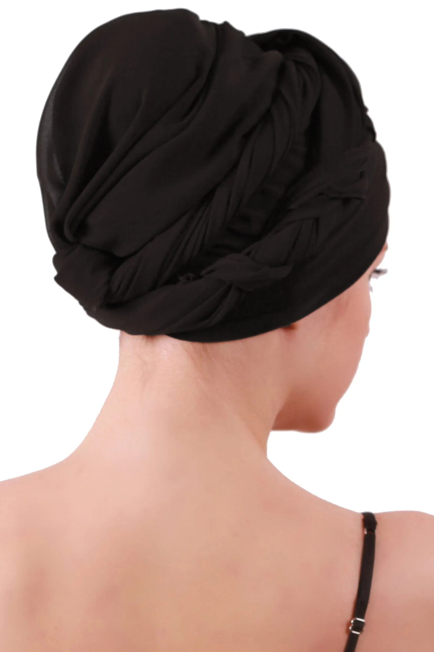 Chiffon Headwear with Long Schal