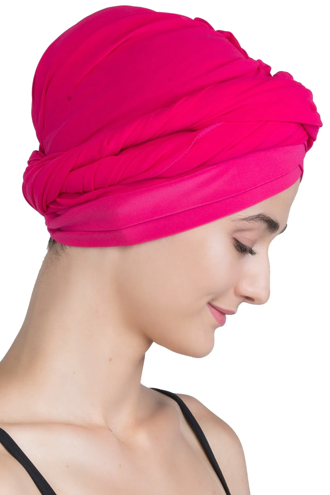 Chiffon Headwear with Long Schal