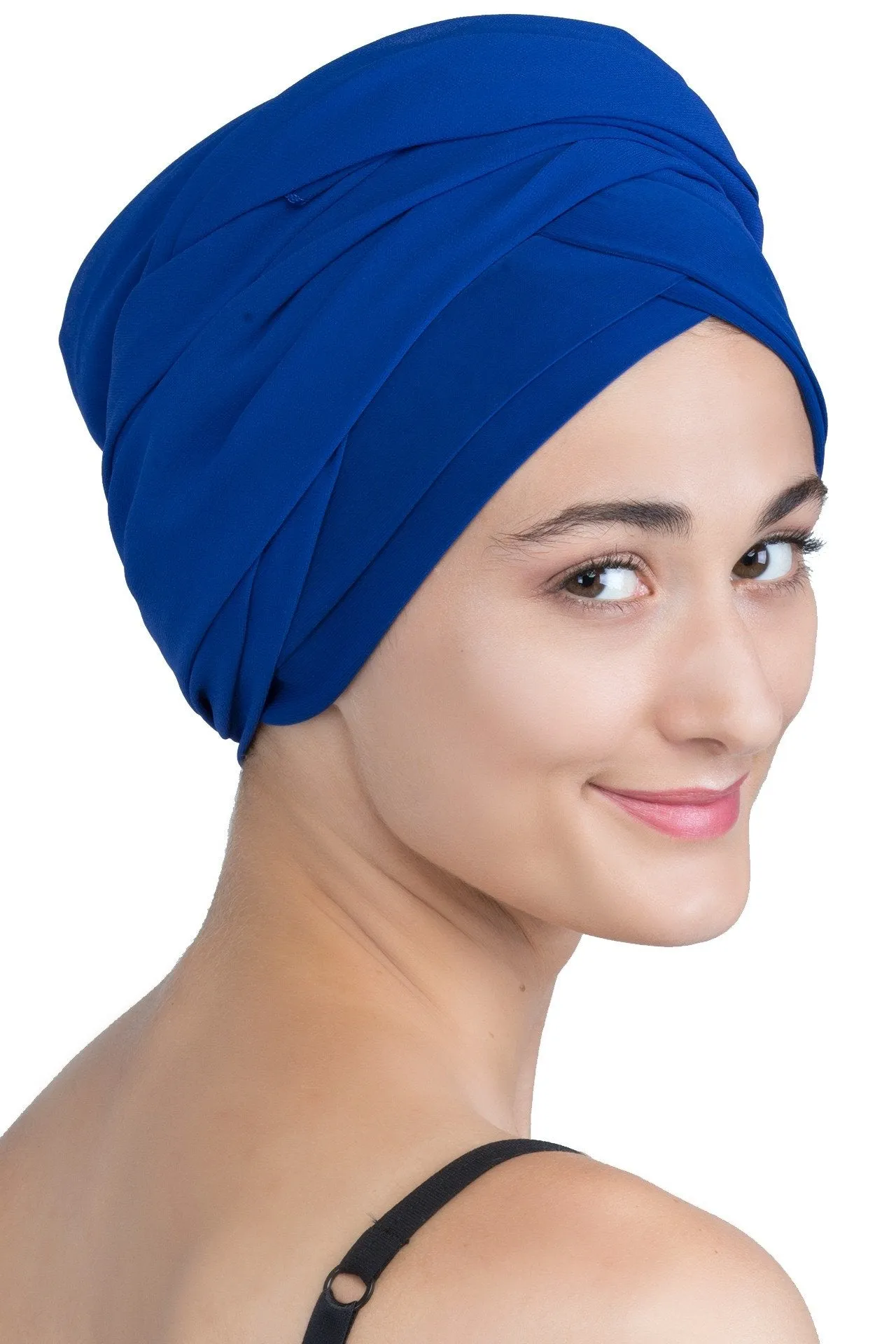 Chiffon Headwear with Long Schal