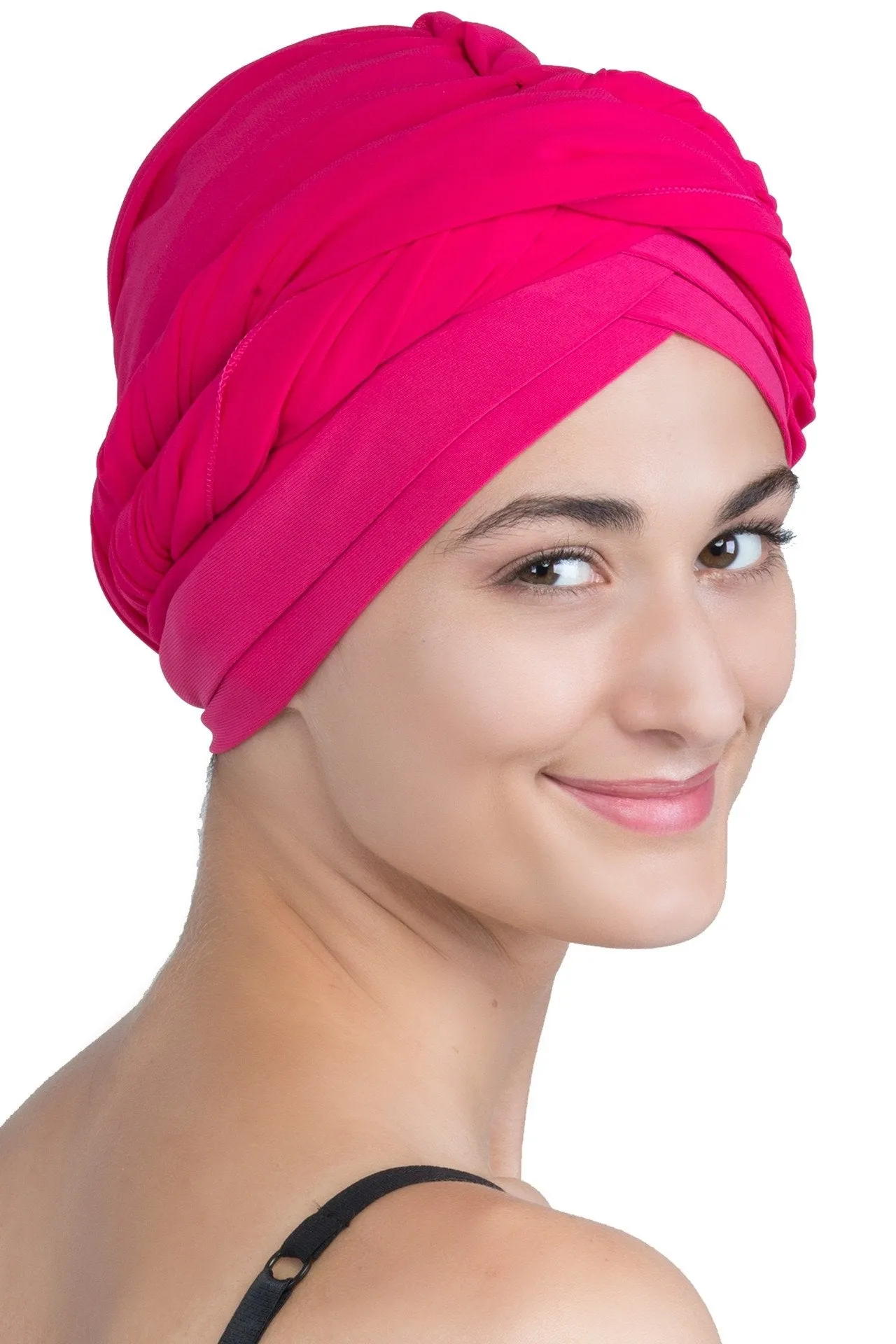 Chiffon Headwear with Long Schal