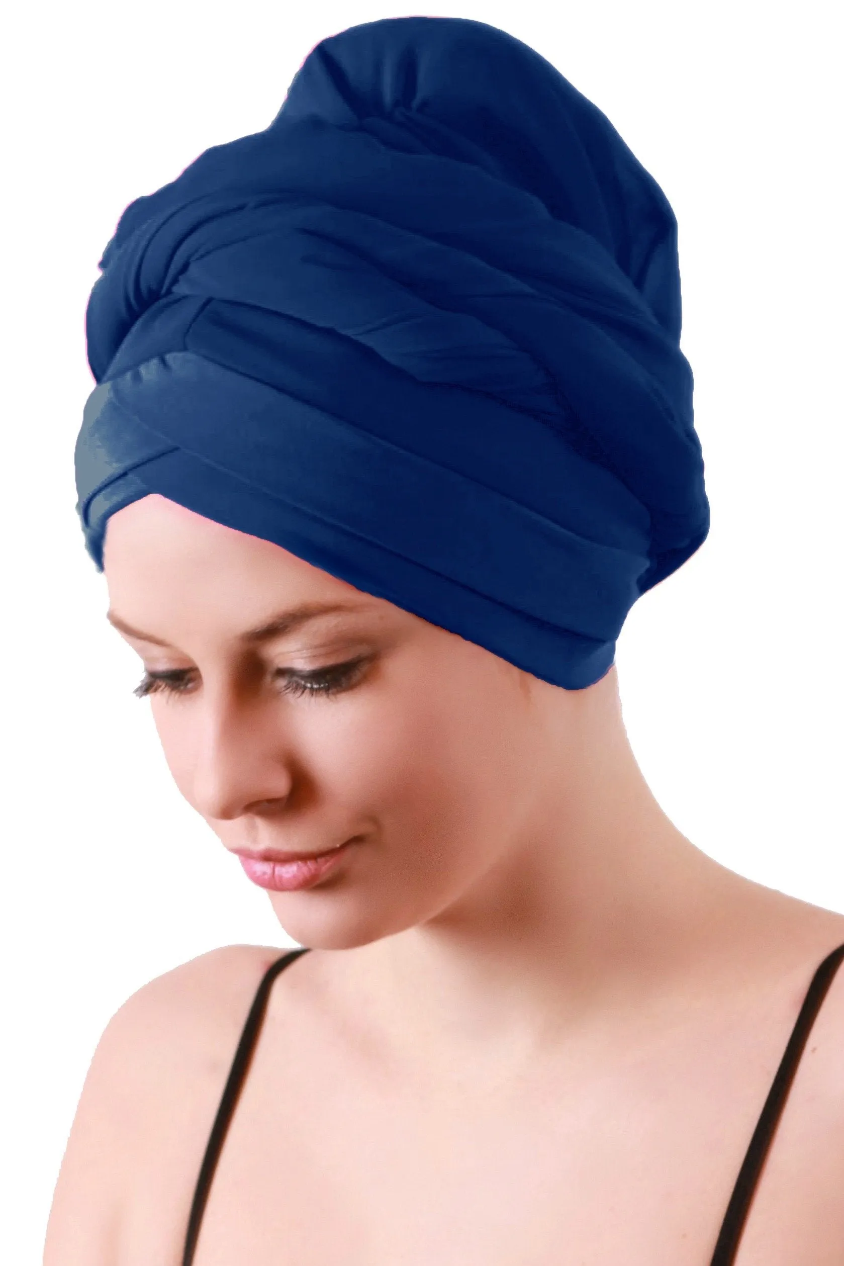 Chiffon Headwear with Long Schal