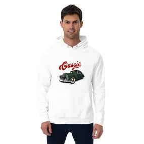 Classic Vintage Graphic Men Eco Raglan Hoodie