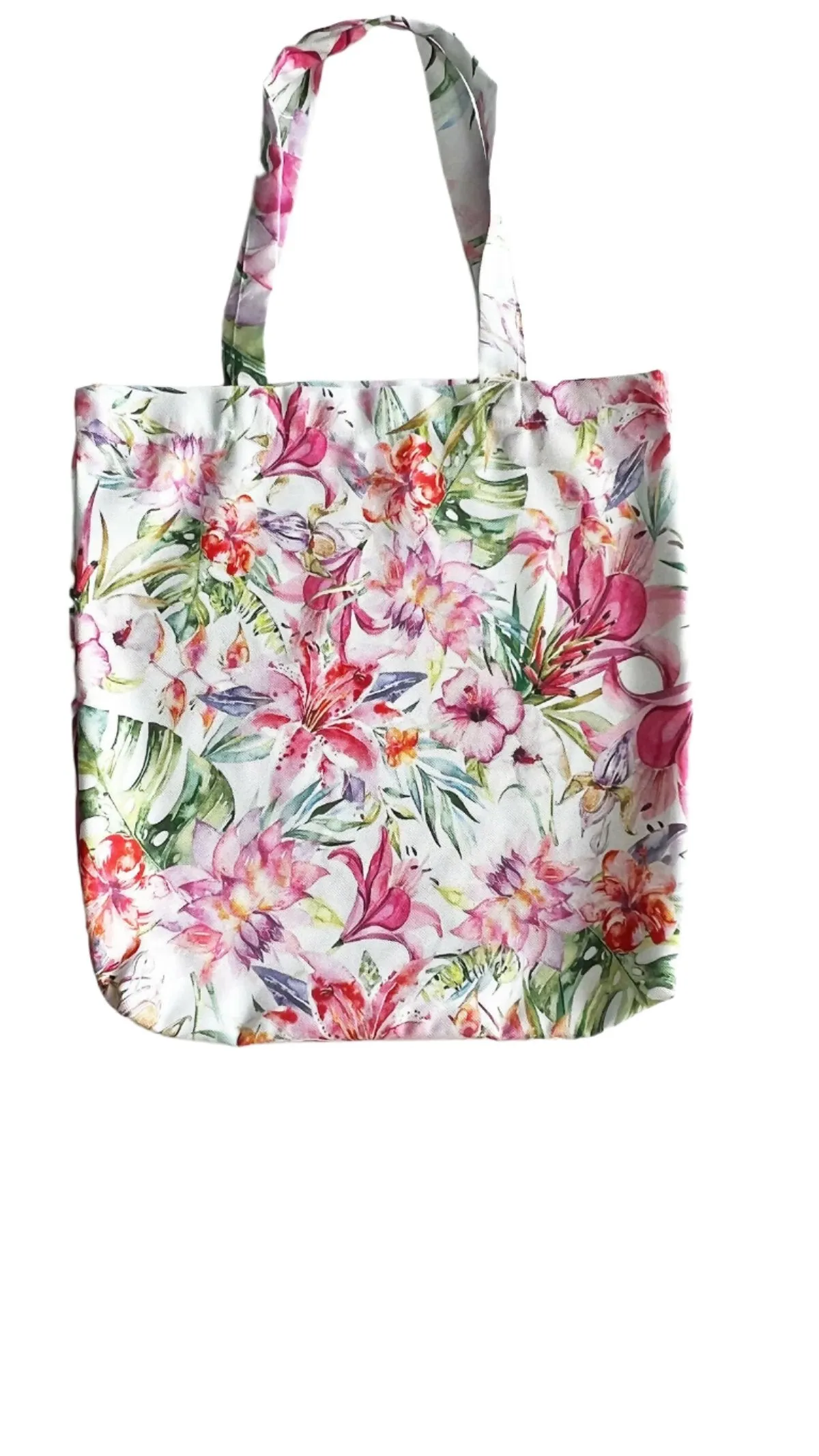 Colorful Floral Patterned Multi-Purpose Bag Great for for Beach, Pool, Cruise