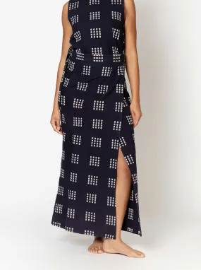 column wrap skirt | resort 24 | freehand