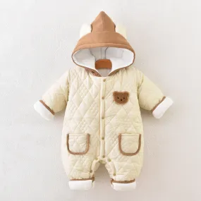 Cotton Padded Thickened Autumn And Winter Baby Jumpsuit