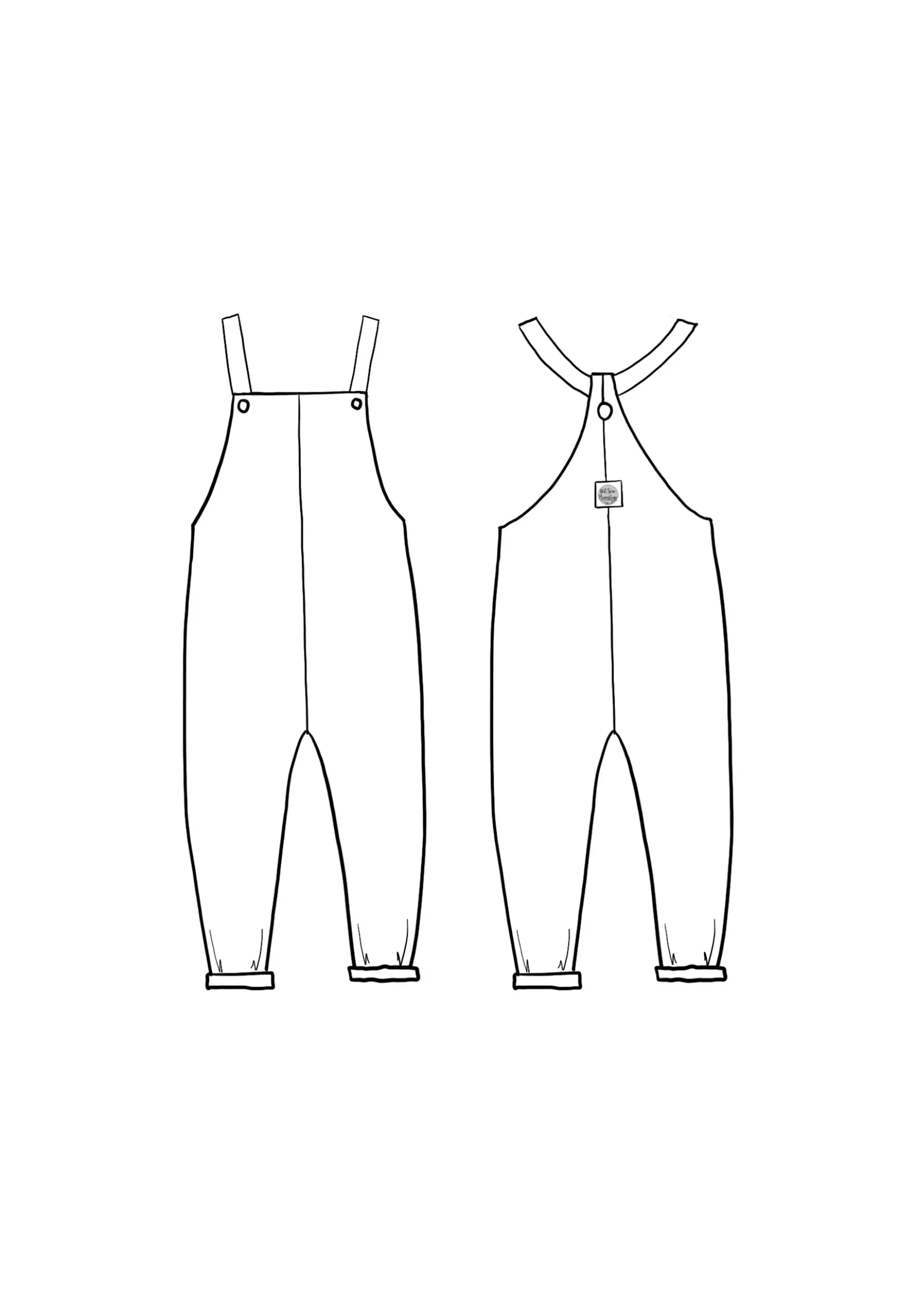 Custom Order Dungarees