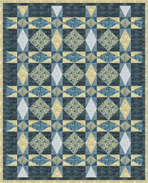 Denim Daze Quilt Pattern PS-1034 - Paper Pattern